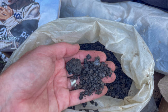 volcanic ashes